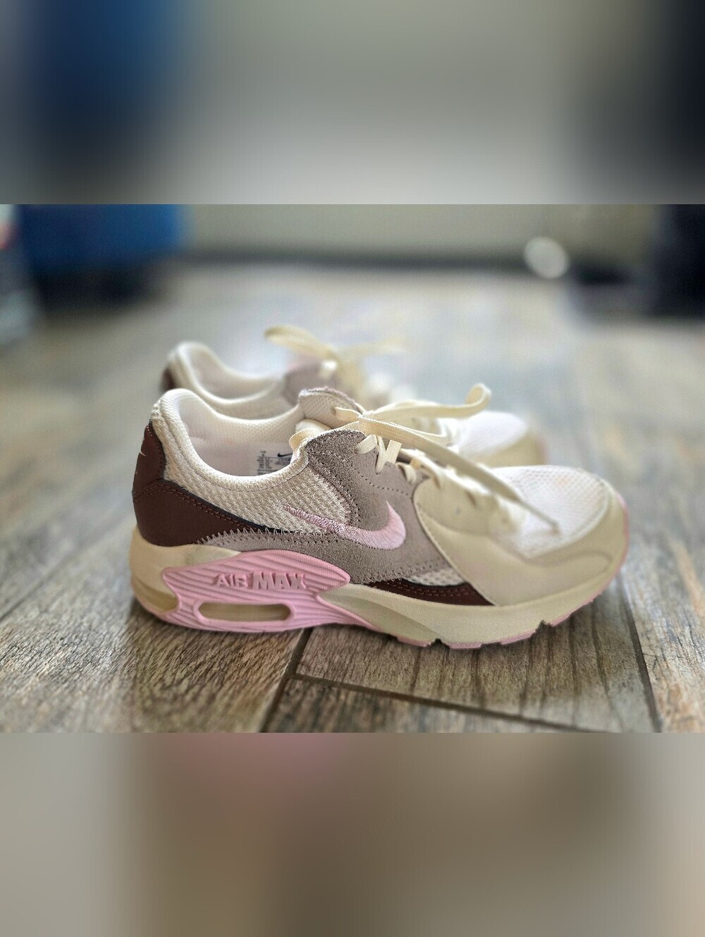 Nike Air Max Excee Sneakers Shoes Lilac Purple Brown Womens Sz 6